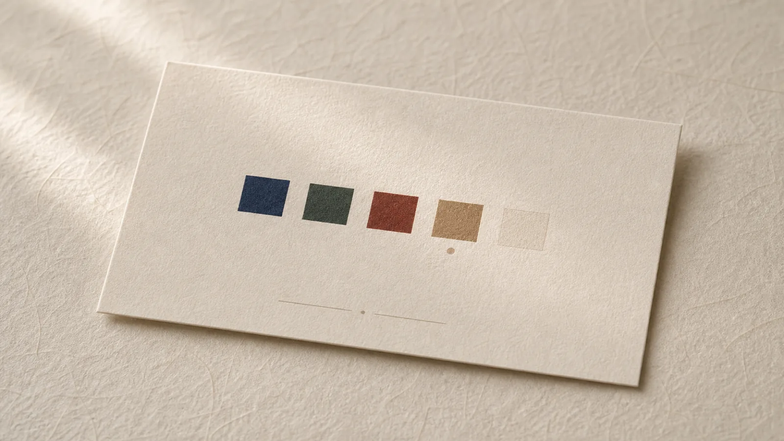五色 swatch — 5결 비즈 매핑